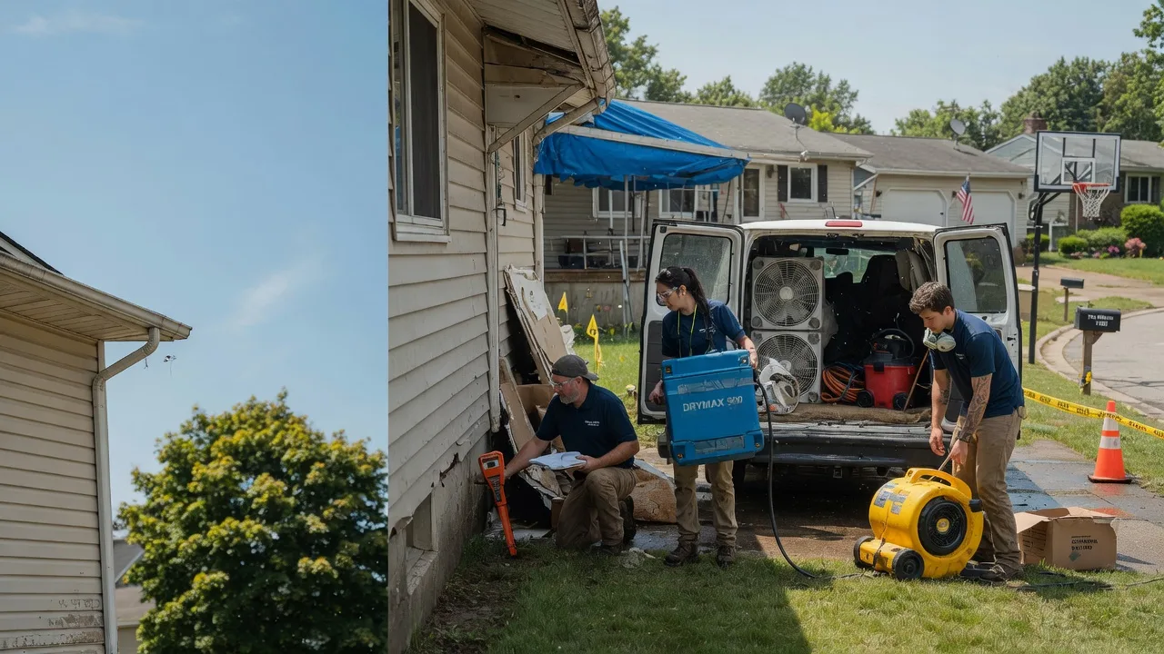 Ceiling Leak Cleanup in South Shore, KY near me